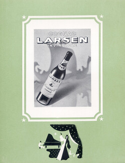 Larsen & Cie (Cognac, Drinks) 1943