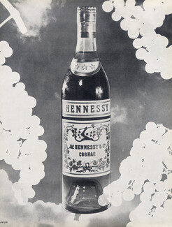 Hennessy (Brandy, Cognac) 1950 Photo Pierre Jahan