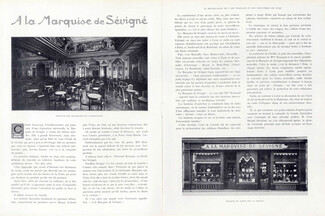 Marquise de Sévigné (Chocolates) 1924 History, Mme Rouzaud, Shop Window