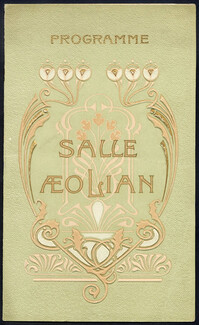 Pianola - Aeolian Company (Music) 1906 Edouard Dejan (Pianiste), 4 pages