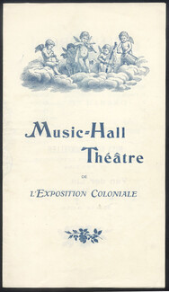 Madame Hanako 1906 "La Vengeance de la Geisha" Music-Hall Théâtre de Marseille. Exposition Coloniale. Rodin, 6 pages