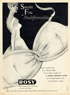 Rosy (Lingerie) 1957 Pierre Simon, Brassiere (L)