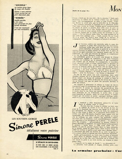 Simone Pérèle 1957 Bra, Rousseau