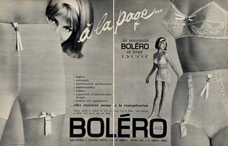 Boléro 1963 Pantie Girdle, Bra, Photo Rouchon