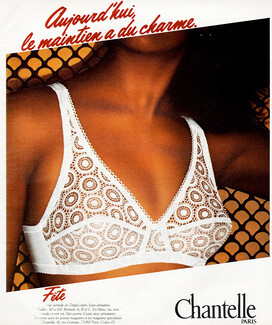 Chantelle (Lingerie) 1976 Bra Rhapsodie — Advertisement