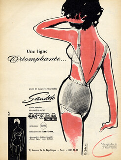 Sandéfo (Bras, Girdle) 1958 Renée Catteau