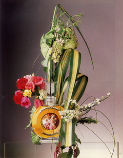 Jean Desprez 1987 "Parfums en fleurs" Bal à Versailles, Photo Roger Turqueti