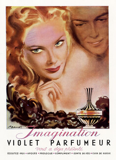 Violet (Perfumes) 1946 Imagination, Brénot (L)