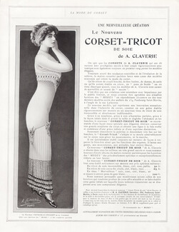 Claverie (Corsetmaker) 1912 "Fourreau-tricot"