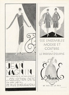 Jean Magnin & Eliane (Couture, Perfume) 1928