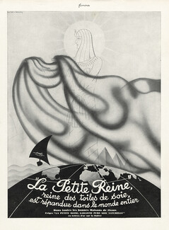 La Petite Reine (Silks) 1930 Egypt, Chatillon Mouly Roussel