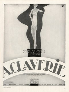 A. Claverie (Lingerie) 1930 Renéburel, Girdle