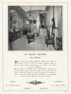 Julienne (Shoes) 1928 Le Salon Chinois, Chinese