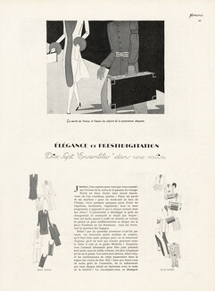 Élégance et Prestidigitation, 1928 - Jean Patou Dix-Sept Ensembles Dans Une Valise, Léon Bénigni, Text by Martine Rénier, 3 pages