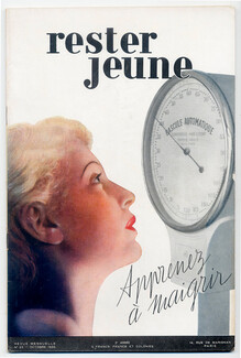 Rester Jeune 1935 Photo Rapho & Mandello, Jeanne Lanvin, Chanel, Jodelle