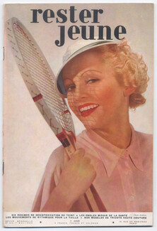 Rester Jeune 1935 Tennis, Photo Egidio Scaioni, Chanel, Véra Boréa, Molyneux, Madeleine Vionnet