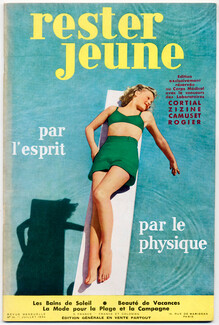 Rester Jeune 1934 Beachwear, Hermès (swimwear), Véra Boréa, Anny Blatt, Schiaparelli, Bruyère