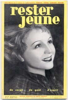 Rester Jeune 1934 Cravates Lanvin, Chanel, Nicole Groult, Naidé et Medjid Rezvani, persian dancer, Paul Géraldy, Men's Clothing, 48 pages