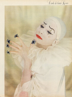 Zizi Jeanmaire 1959 "La Pantomime" Mime Debureau, Pierrot, Déguisement