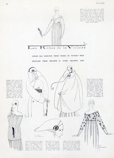 Georges Lepape 1919 "Les Robes de la Victoire"