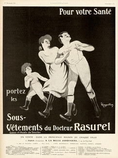 Docteur Rasurel (Underwear) 1909 Cappiello