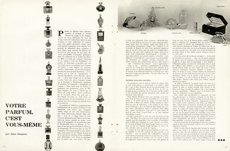 Votre Parfum, C'est Vous-même, 1957 - Parfumerie, Texte par Jean Desprez, 3 pages
