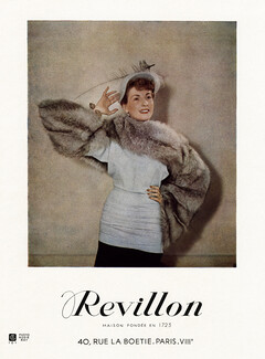 Revillon (Fur Clothing) 1948 Photo Rosie Ray