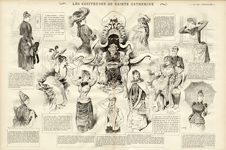 Les Coiffeuses de Sainte Catherine 1891 Hairstyles, Millinery, Sahib