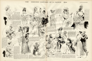 Derniers Costumes de la Saison 1891 Minerve, Egyptian...