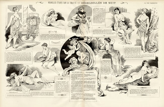 Déshabillés de Nuit 1890 Womens Nightwear, Erotica, Ferdinand Bac