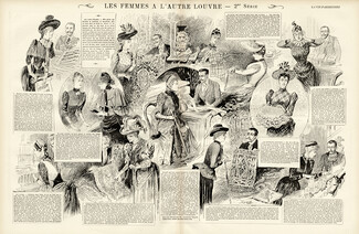 Les Femmes à l'Autre Louvre 1890 Au Louvre (Department Store)