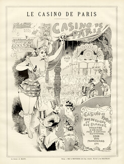 Casino De Paris 1890 Advert