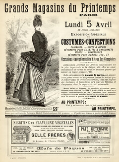 Grands Magasins du Printemps 1886 Mantelet