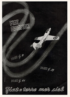 Fiat Aviation 1951 Airplane, Damilano