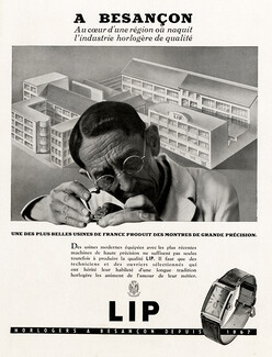 LIP (Watches) 1947 Besançon Factory