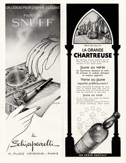 Schiaparelli (Perfumes) 1940 Snuff Guery Colas