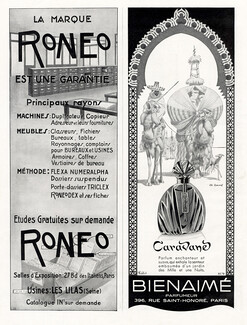Bienaimé (Perfumes) 1939 Caravane Camel