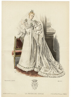 La Mode de Style 1894 N°527 Wedding Dress