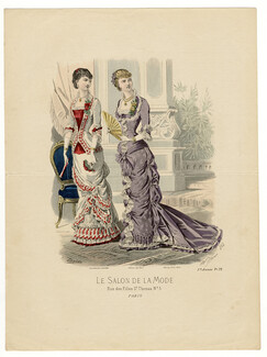 Le Salon de la Mode 1880 N°464 5ème année Pl.29