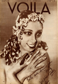 L'Étoile Filante, 1932 - Josephine Baker Casino de Paris, Pierre Humbourg, Photo Teddy Piaz, Texte par Pierre Humbourg, 3 pages