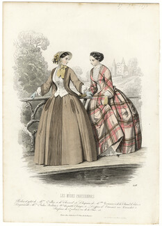 Les Modes Parisiennes 1851 N°448 Compte-Calix