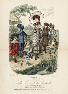 Le Journal des Enfants - Mai 1883 Children Costumes, Alice Huard