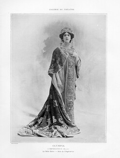 La Belle Otéro 1901 L'Impératrice, Photo Reutlinger