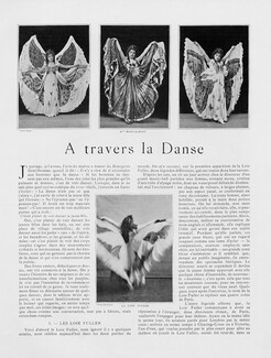 À travers la danse, 1912 - Loïe Fuller Article
