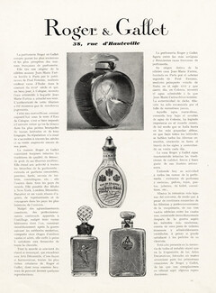 Roger & Gallet, 1926 - Art Déco Perfume Bottles, 1 pages