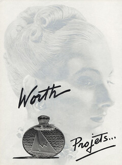 Worth (Perfumes) 1937 Projets, Portrait