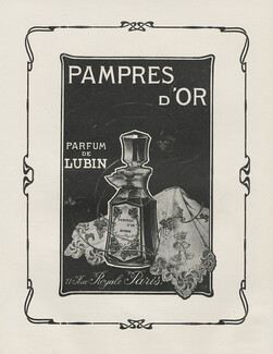 Lubin (Perfumes) 1907 Pampres d'Or