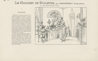 Lenthéric (Perfumes) 1896 "Monsieur"