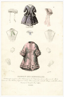 Magasin des Demoiselles 25 Avril 1849, Objets de modes, Toilette de petite fille