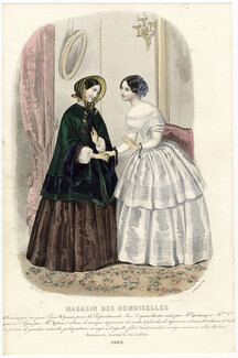Magasin des Demoiselles 25 Novembre 1851, Anaïs Toudouze, Toilettes de ville, de soirée